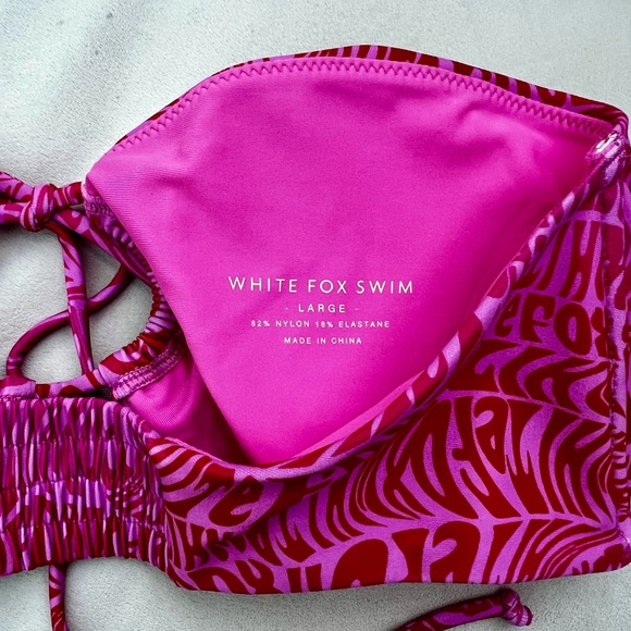 White Fox Summer Sea Bikini Top - Retro Revival - Picture 2 of 6